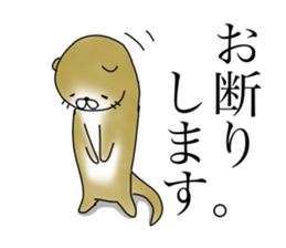 Not accepted Mr. otter sticker #2741917