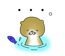 Not accepted Mr. otter sticker #2741924