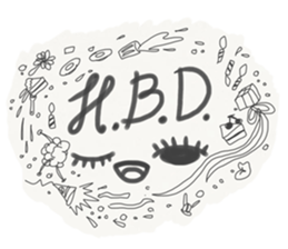 Bubble Head Bubble Face sticker #2741938