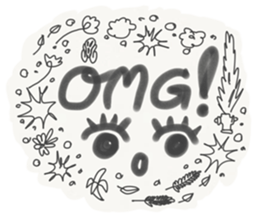 Bubble Head Bubble Face sticker #2741962