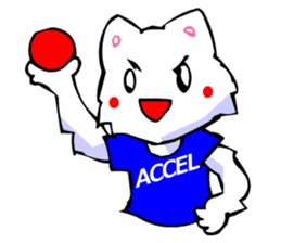 Commonly Used Word T-Shirt Wearing Cat 5 sticker #2742146