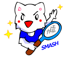 Commonly Used Word T-Shirt Wearing Cat 5 sticker #2742148