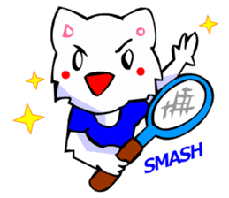 Commonly Used Word T-Shirt Wearing Cat 5 sticker #2742148