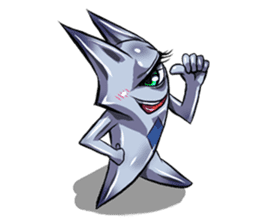 The alien having eyelashes(Male) sticker #2742333