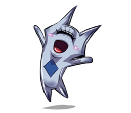 The alien having eyelashes(Male) sticker #2742361