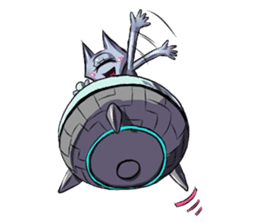 The alien having eyelashes(Male) sticker #2742370