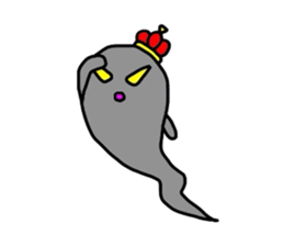 The Ghost "PuPuPu" -Light and Dark- sticker #2742412