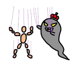 The Ghost "PuPuPu" -Light and Dark- sticker #2742417