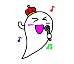 The Ghost "PuPuPu" -Light and Dark- sticker #2742421