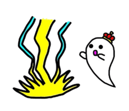 The Ghost "PuPuPu" -Light and Dark- sticker #2742426