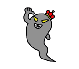 The Ghost "PuPuPu" -Light and Dark- sticker #2742433