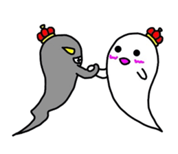 The Ghost "PuPuPu" -Light and Dark- sticker #2742435