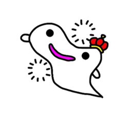 The Ghost "PuPuPu" -Light and Dark- sticker #2742444