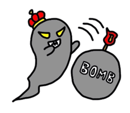 The Ghost "PuPuPu" -Light and Dark- sticker #2742445