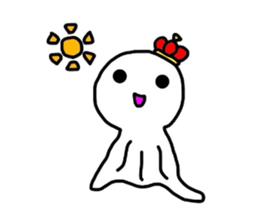 The Ghost "PuPuPu" -Light and Dark- sticker #2742446
