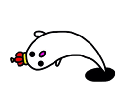 The Ghost "PuPuPu" -Light and Dark- sticker #2742447