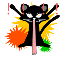 cat odd-eye2 sticker #2742658