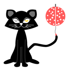 cat odd-eye2 sticker #2742659