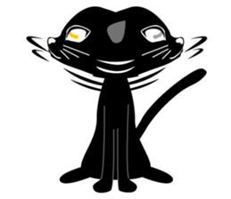 cat odd-eye2 sticker #2742662