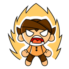 Blangkon boy sticker #2742971