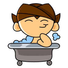 Blangkon boy sticker #2742972