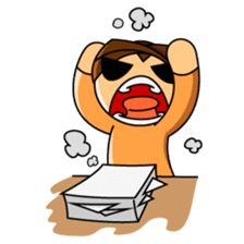 Blangkon boy sticker #2742976