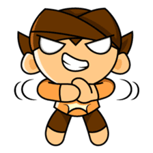 Blangkon boy sticker #2742979