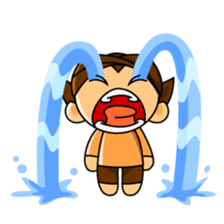 Blangkon boy sticker #2742980