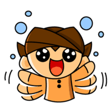 Blangkon boy sticker #2742985