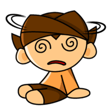 Blangkon boy sticker #2742987