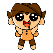 Blangkon boy sticker #2742988