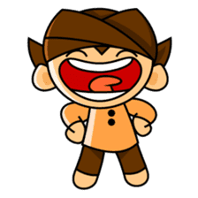 Blangkon boy sticker #2742989