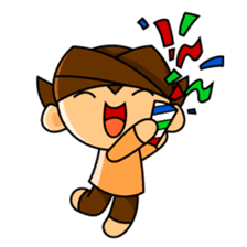 Blangkon boy sticker #2742992