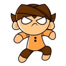 Blangkon boy sticker #2742994