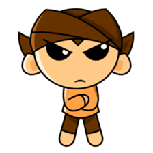 Blangkon boy sticker #2742997