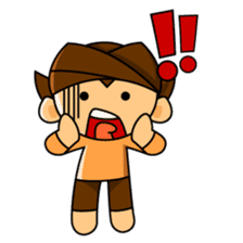 Blangkon boy sticker #2742998