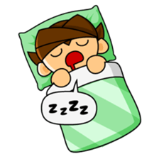 Blangkon boy sticker #2743000