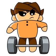 Blangkon boy sticker #2743008