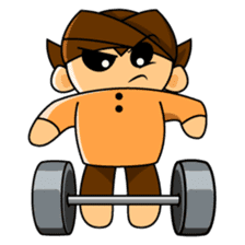 Blangkon boy sticker #2743008