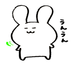 usagitann sticker #2743591