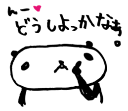 Every day of a panda5 sticker #2744429