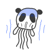 Panda Jellyfish sticker #2744584