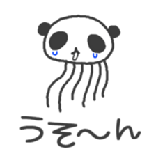 Panda Jellyfish sticker #2744593
