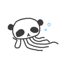 Panda Jellyfish sticker #2744594