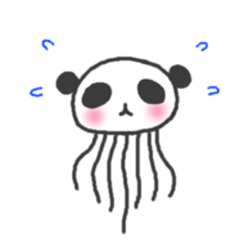Panda Jellyfish sticker #2744595