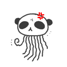 Panda Jellyfish sticker #2744603