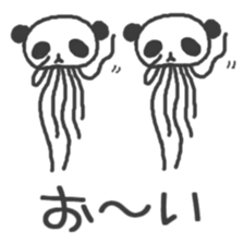 Panda Jellyfish sticker #2744605