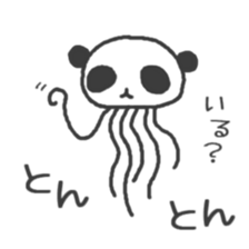 Panda Jellyfish sticker #2744608
