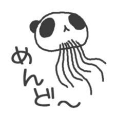 Panda Jellyfish sticker #2744609