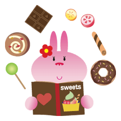 Valentine's day of "The Lady Rabbit"